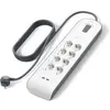 Image de Belkin, Multiprise, Steckdosenleiste 8-fach 2 Meter Netzkabel BSV804vf2M-V2 (8x, CEE 7/4, USB-A, 2 m)