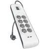Image de Belkin Bsv804vf2m-v2 Multiprise 2 Ports Usb 8 Prises