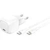 Image de Belkin BoostCharge, câble USB-C inclus (30 W, 1 portion), Chargeur USB, Blanc