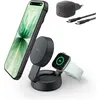Image de Belkin Station de recharge 2-en-1 UltraCharge Pro Qi2 25 watts (25 W), Chargeur sans fil, Gris