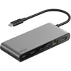 Image de Belkin Connect (USB-C, 8 ports), Station d’accueil + hub USB, Gris, Noir, Argent