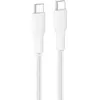 Image de Belkin USB-C/USB-c Kabel 240W 3m geflochten, weiss CAB025hq3MWH (3 m, USB 2.0, 240 W), Câble USB