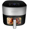 Image de KotiCidsin Friteuse à air, 2000W, capacité de 8.5L, 8 menus préprogrammés et mode manuel, Écran LED tactile, Noir