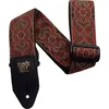 Image de Ernie Ball Sangle Jacquard Crimson Paisley