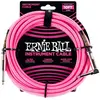 Image de Ernie Ball EEB 6078 - Câble instrument gaine tissée - 3 mètres, rose fluo