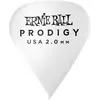 Image de Ernie Ball Médiators Prodigy Sachet de 6 Blanc Afft 2MM Médiators