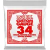 Image de Ernie Ball 1134 - Corde électrique au détail Slinky - tirant 034