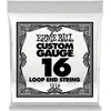 Image de Ernie Ball 1316 - Corde folk à boucle au détail Stainless Steel - tirant 016