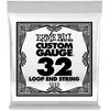 Image de Ernie Ball 1332 - Corde folk à boucle au détail Stainless Steel - tirant 032