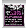 Image de Jeu de cordes électriques Ernie Ball 2590 Filet Plat Power Slinky Flatwound 11-48
