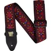 Image de Sangle Ernie Ball Sangle Jacquard Crimson Royal Bloom Sangles et courroies