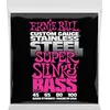 Image de Ernie Ball 2844 Custom Gauge Stainless Steel Super Slinky 45-100 Cordes guitares basses 4