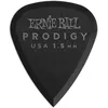 Image de Ernie Ball Médiators Prodigy Sachet de 6 Noir 1,5Mm Médiators