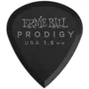 Image de Ernie Ball Médiators Prodigy Sachet de 6 Noir Mini 1,5Mm Médiators