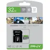 Image de Pny Carte Mémoire Avec Adaptateur Microsdhc 32gb Class 10
