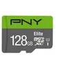 Image de PNY Elite - Carte mémoire flash - 128 Go - UHS-I U1 / Class10 - microSDXC UHS-I