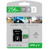 Image de Pny Carte Mémoire Avec Adaptateur Microsd 256gb Class 10