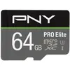 Image de PNY Pro Elite (64 Go, microSDXC, U3, UHS-I), Carte mémoire, Gris