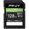 Image de Carte mémoire SDXC Pny P-SD128V60280EXP6-GE EliteX-PRO 60 UHS-II 128 Go Noir
