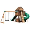 Image de Portique Cedar Cove 2 toboggans + tour