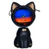 Image de Lampe Projecteur LED FONGWAN Veilleuse de lever du soleil pour Enfant Chambre - chat noir 11cm