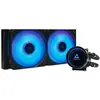 Image de Chieftec ICEBERG 240 RGB, Refroidissement liquide CPU, Noir