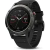 Image de Garmin Fenix 5 47 mm grise au bracelet silicone noir en occasion ou reconditionné