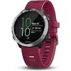 Image de Garmin Forerunner 645 Music argent et bracelet en silicone rouge en occasion ou reconditionné