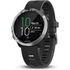 Image de Garmin Forerunner 645 Music argent et bracelet en silicone noir en occasion ou reconditionné