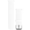 Image de Bracelet en silicone Garmin Blanc pour Vivoactive 3