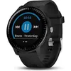 Image de Garmin Vivoactive 3 Music 30,4 mm noir au bracelet en silicone noir en occasion ou reconditionné