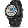 Image de Garmin Forerunner 645 Music gray et bracelet en silicone noir en occasion ou reconditionné