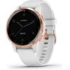 Image de Garmin Vivoactive 4s 40 mm blanc et bracelet en silicone blanc en occasion ou reconditionné