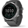Image de Garmin Vivoactive 4 45 mm gris et bracelet en silicone gris en occasion ou reconditionné