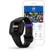 Image de Montre connectée Garmin® Vivofit® Jr. 3 Bluetooth Noir Panthère avec bracelet silicone Noir