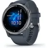 Image de Garmin Venu 2 45 mm silber avec bracelet en silicone bleu [Wi-Fi] en occasion ou reconditionné