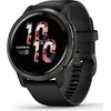 Image de Garmin Venu 2 45 mm noir avec bracelet en silicone noir [Wi-Fi] en occasion ou reconditionné