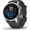 Image de Garmin Fenix 7S 42 mm argent avec bracelet en silicone gris [Wi-Fi] en occasion ou reconditionné