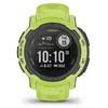 Image de Garmin Instinct 2 - 45 mm - chaux électrique - montre de sport avec bande - silicone - taille du poignet : 135-230 mm - monochrome - 32 Mo - Bluetooth, ANT+ - 52 g