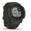 Image de Garmin Instinct 2 Solar 45 mm noir et bracelet en silicone noir en occasion ou reconditionné