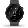 Image de Garmin Forerunner 55 - Montre de sport avec bande - silicone - affichage 1.04" - Bluetooth, ANT+ - 37 g - gris monterra