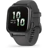 Image de Garmin Venu Sq 2 40 mm gris avec bracelet en silicone gris en occasion ou reconditionné