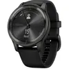 Image de Garmin vívomove Trend - 40 mm - noir - montre intelligente avec bande - silicone - taille du poignet : 125-190 mm - monochrome - Bluetooth, ANT+ - 28.3 g