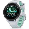 Image de Garmin Forerunner 265S 42 mm blanc/noir et bracelet en silicone blanc/vert en occasion ou reconditionné