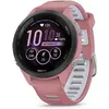 Image de Garmin Forerunner 265S 42 mm rose/noir et bracelet en silicone rose/blanc en occasion ou reconditionné