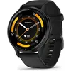 Image de Garmin Venu 3 45 mm gris avec bracelet en silicone noir [Wi-Fi] en occasion ou reconditionné