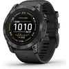 Image de Garmin Epix Pro (Gen 2) 51 mm noir/gris ardoise avec bracelet en silicone gris [Wi-Fi, Standard Edition] en occasion ou reconditionné