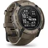 Image de Garmin Instinct 2X Solar Tactical Édition 50 mm marron et bracelet en silicone marron en occasion ou reconditionné