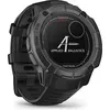 Image de Garmin Instinct 2X Solar Tactical Édition 50 mm noir et bracelet en silicone noir en occasion ou reconditionné