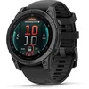 Image de Garmin Fenix E 47 mm noir et bracelet en silicone gris en occasion ou reconditionné